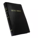 KJV Gift & Award Bible, Black, Imitation Leather, Economy, Presentation Page, Red Letter, Colour Maps