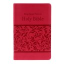 KJV Deluxe Gift And Award Bible For Women, Pink, Imitation Leather, Presentation Page, Words in Red, 32-Page Study, Dictionary, Concordance, Reading Plan