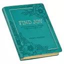 Gift Book Find Joy Faux Leather