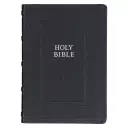 KJV Study Bible Faux Leather, Black