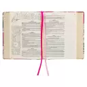 KJV My Creative Bible Hardcover, Pink Floral Printed