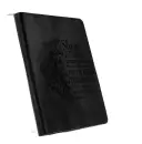 Lion Face Be Strong And Courageous Zippered Classic LuxLeather Journal