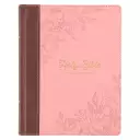 KJV Note-taking Bible Faux Leather HC, Brown/Pink