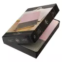 KJV Super Giant Print Bible Two-Tone Pink and Gray Faux Leather