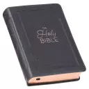 KJV Bible Compact LP Faux Leather, Gray