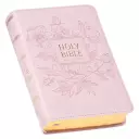 KJV Bible Compact LP Faux Leather, Pink