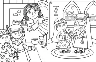 The Story of Jesus Colouring Book
