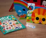 My Bible Stories Activity Book - Teal (With Puffy Stickers)