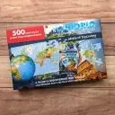 World of Discovery 500 Pc Jigsaw/Book - The World