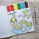 Magic Paint Pallette Activity Book - Bugs