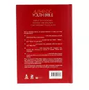 ERV Authentic Youth Bible, Red, Hardback, Anglicised, Easy to Read Version, Bible Study Material, Presentation Page, Insights, Topic Notes, Colouring pages