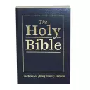 KJV Royal Ruby Text Bible: Blue, Vinyl paperback
