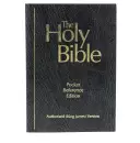 KJV Pocket Reference Bible, Grey, Paperback, Authorised, Cross References, Concordance, Reading Plan, Presentation Page, Guide to Pronounciation