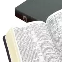 KJV Classic Reference Bible: Black, Calfskin