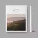 NLT Alabaster Book of Acts, White, Paperback