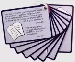 The Ten Commandments Story Cards with Stickers