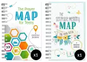The Scripture Memory and Prayer Map for Teen Girls bundle