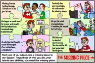 Tracts: The Missing Piece 50-pack