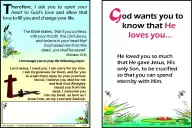 Tracts: God Wants You to Know 50-Pack