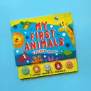 My First Animals - Press and Play Silicone 5 Button Sound Books