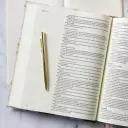 KJV Notetaking Bible, Large Print Hosanna Revival Edition, Blush Cloth Over Board