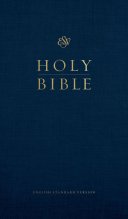 ESV Church Bible, Large Print (Hardcover, Blue)
