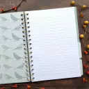 A5 Wiro Notebook With Dividers - Patricia Maccarthy Birds