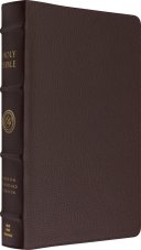 ESV Heirloom Bible, Gloria Dei: Single Column Edition (Calfskin, Mahogany)