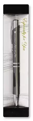 Grey Metal Communion Pen