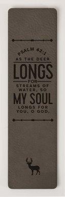 Bookmark-As The Deer Longs For Streams... (Psalm 42:1)
