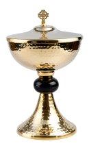 Golden Plated Ciborium H 24 cm