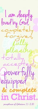 Deeply Loved Bookmark