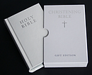 KJV White Christening Bible