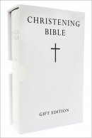 KJV Christening Bible: White, Hardback, Pocket
