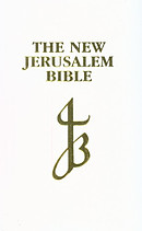 NJB Presentation Bible: White, Bonded Leather