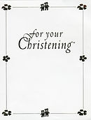 For Your Christening