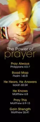 Bookmark-Power Of Prayer (Pack Of 25)