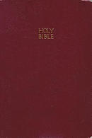 KJV Giant Print Bible Burgundy Imitation Leather
