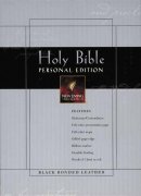 NLT Personal Bible: Black, Bonded Leather