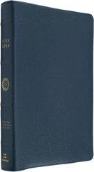 ESV Heirloom Bible, Gloria Dei: Single Column Edition (Calfskin, Cerulean Blue, Full Yapp)