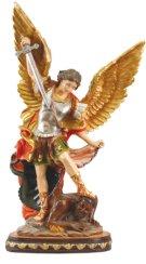 32" Saint Michael Resin Fibreglass Statue