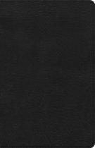 CSB Thinline Bible, Anglicised Edition, Black Leathertouch