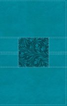NASB, Thinline Bible, Leathersoft, Teal, Red Letter, 2020 Text, Comfort Print