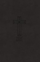 NKJV, Value Thinline Bible, Compact, Imitation Leather, Black, Red Letter Edition