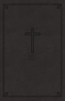 NKJV, Value Thinline Bible, Large Print, Imitation Leather, Black, Red Letter Edition