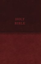 KJV, Value Thinline Bible, Standard Print, Imitation Leather, Brown, Red Letter Edition