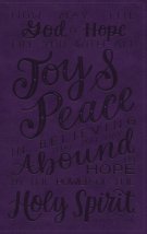 NKJV, Holy Bible for Kids, Verse Art Cover Collection, Leathersoft, Purple, Comfort Print