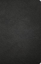 NASB Large Print Personal Size Reference Bible, Black Genuine Leather