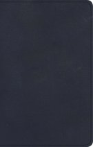 CSB Personal Size Bible, Navy LeatherTouch