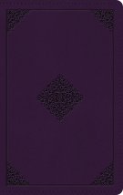 ESV Large Print Personal Size Bible, Red Letter (TruTone, Lavender, Ornament Design)